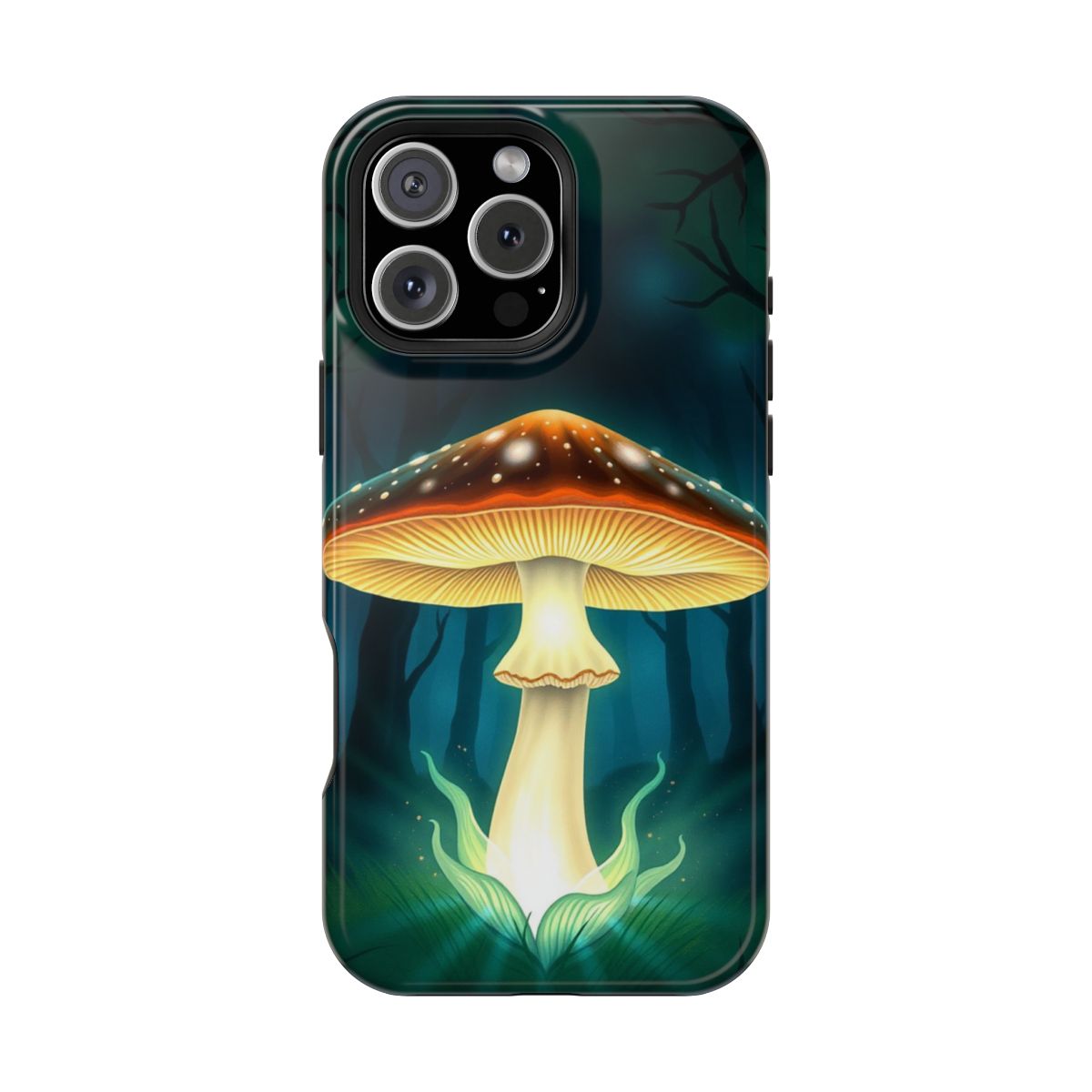 Glowing Mystic Mushroom Grove Phone Case For iPhone Samsung