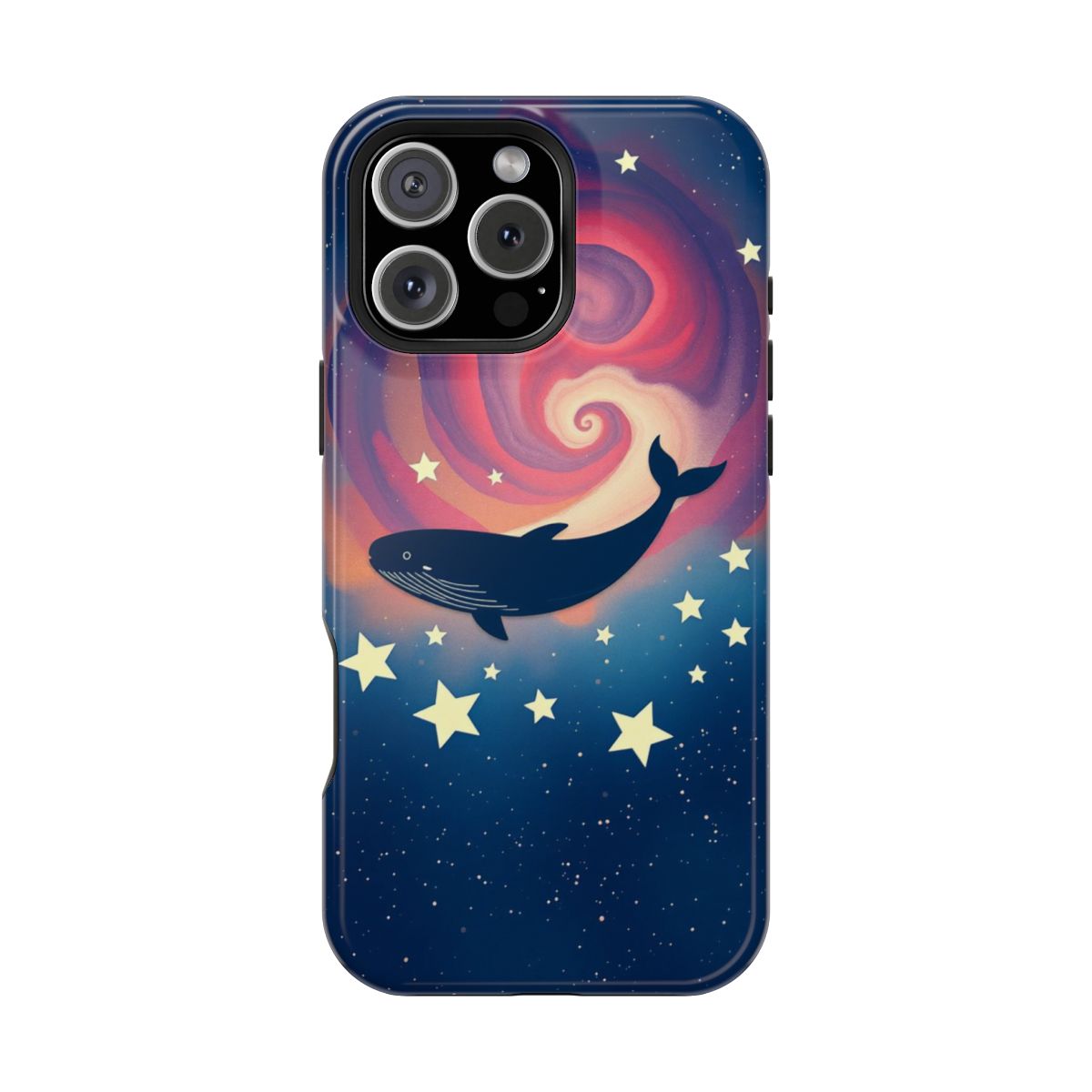 Cosmic Whale Song Phone Case For iPhone Samsung