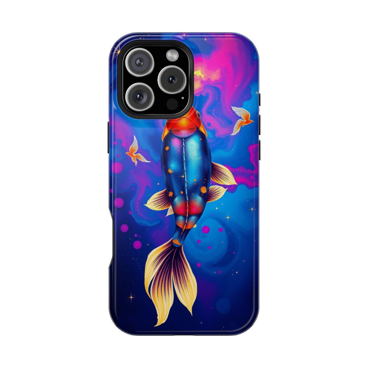 Galactic Koi Psychedelic Phone Case For iPhone Samsung
