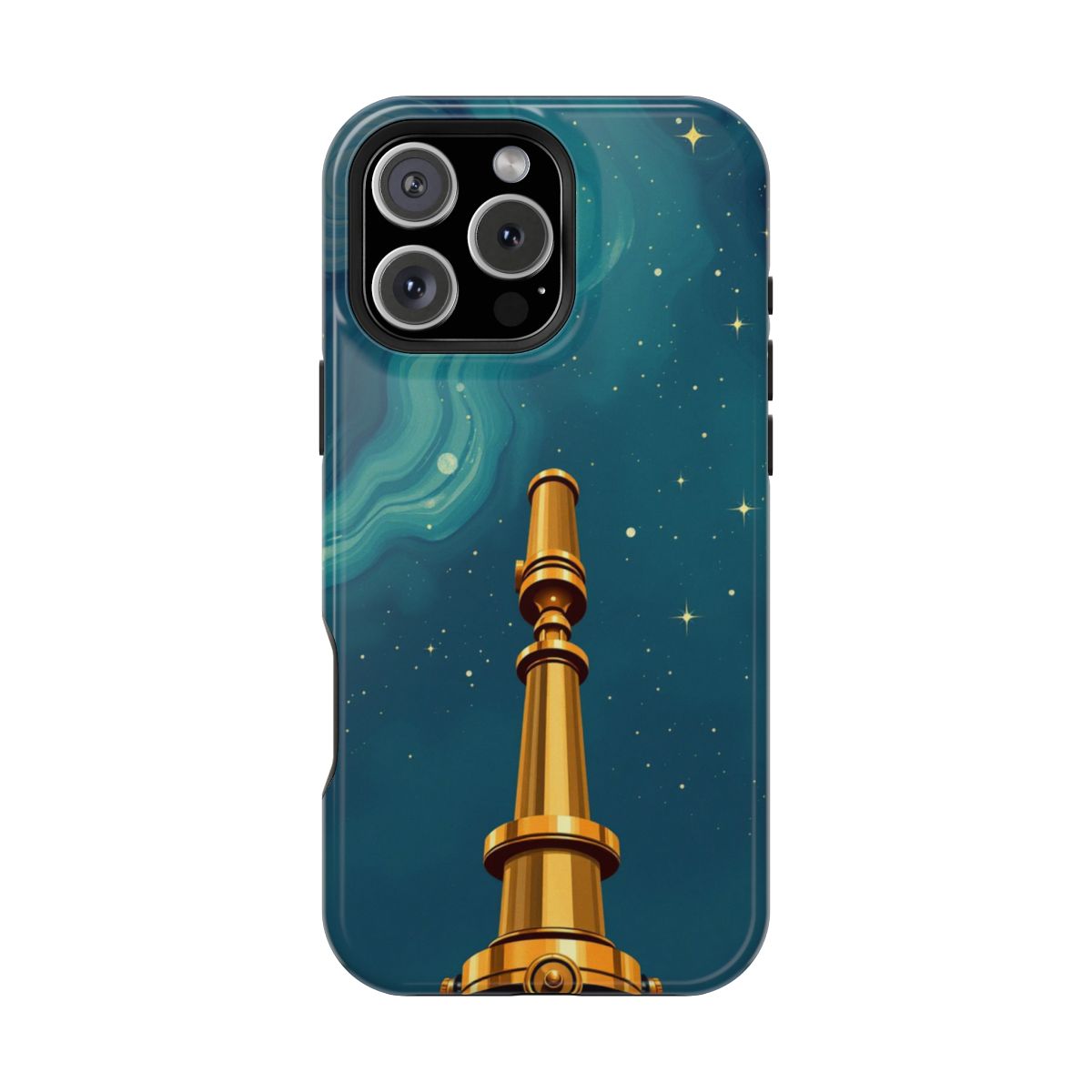 Starry Night Telescope Painterly Phone Case For iPhone Samsung