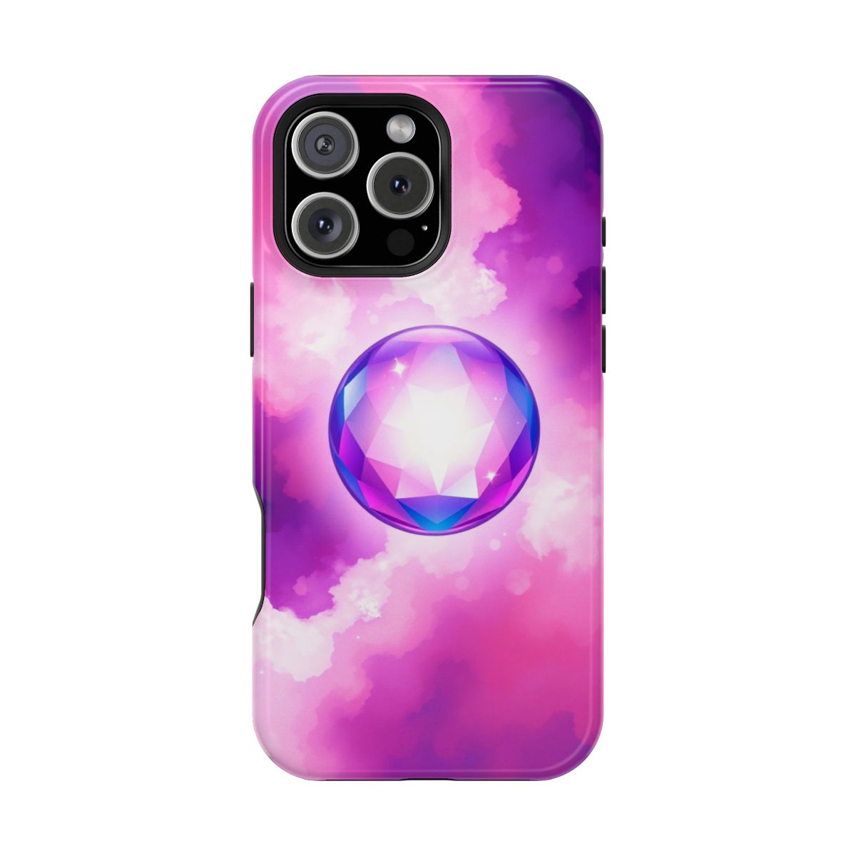 Mystic Crystal Ball Aura Swirl Phone Case For iPhone
