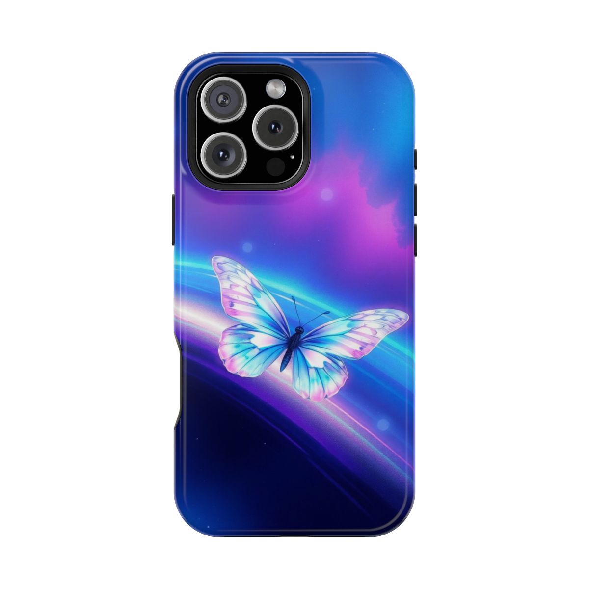 Holographic Ethereal Butterfly Phone Case For iPhone