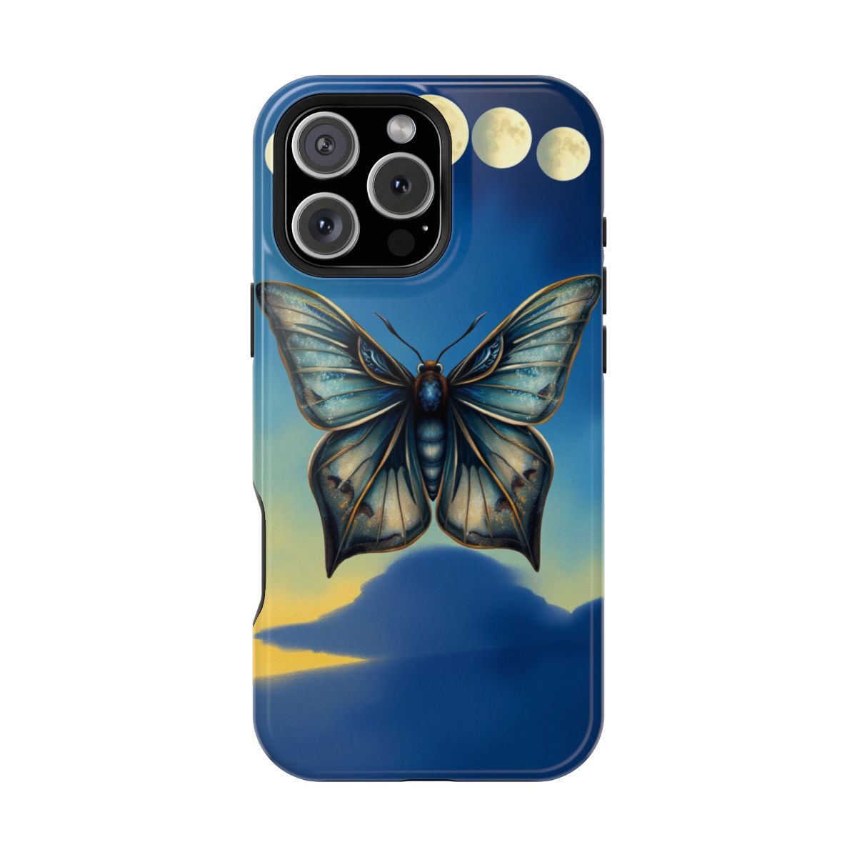 Mystic Lunar Moth Ethereal Phone Case For iPhone Samsung