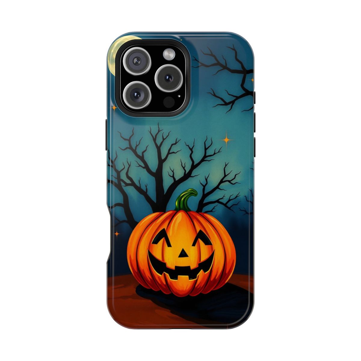 Spooky Halloween Pumpkin Patch
