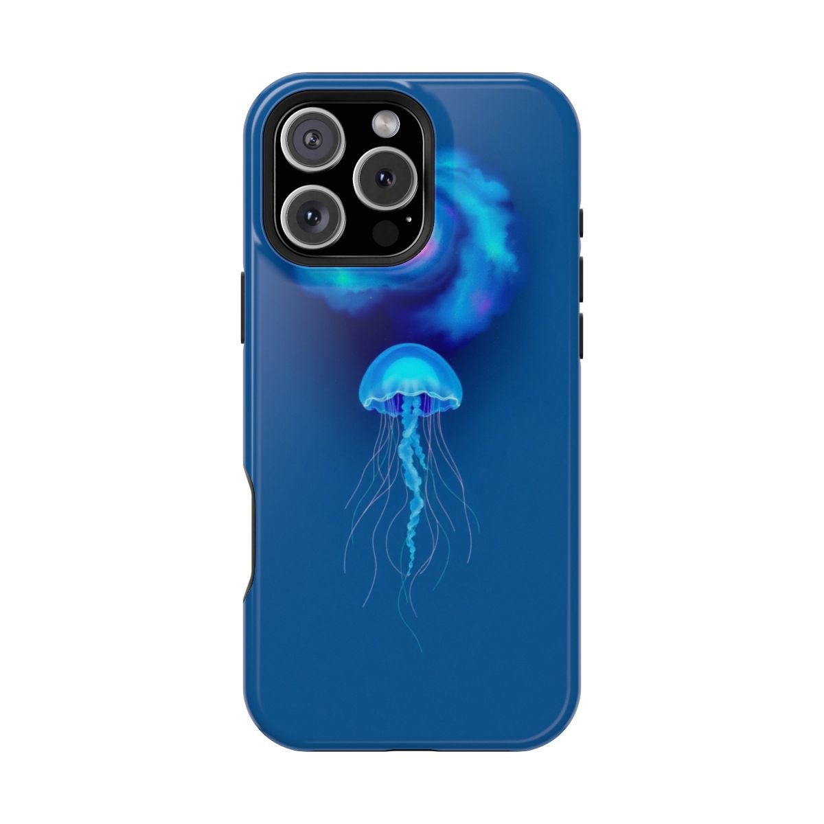 Glowing Cosmic Jellyfish Nebula Phone Case For iPhone Samsung