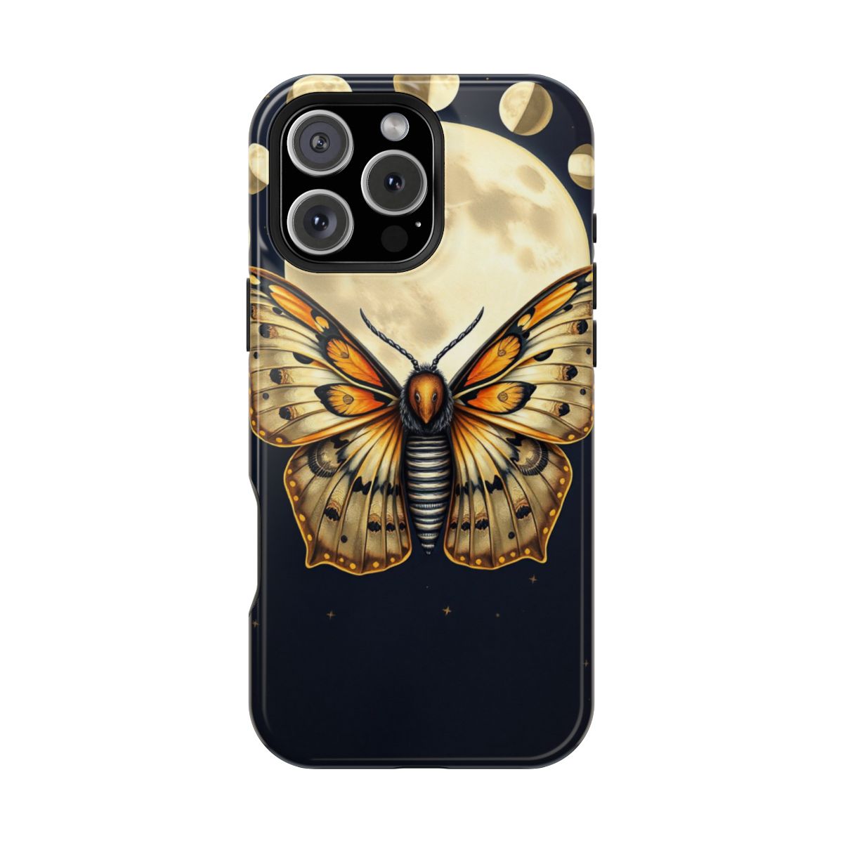 Mystic Lunar Moth Ethereal Moon Phone Case For iPhone Samsung