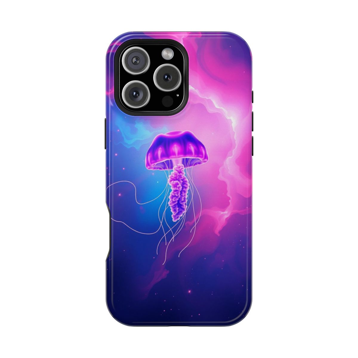 Cosmic Jellyfish Nebula Dream Neon Phone Case For iPhone Samsung