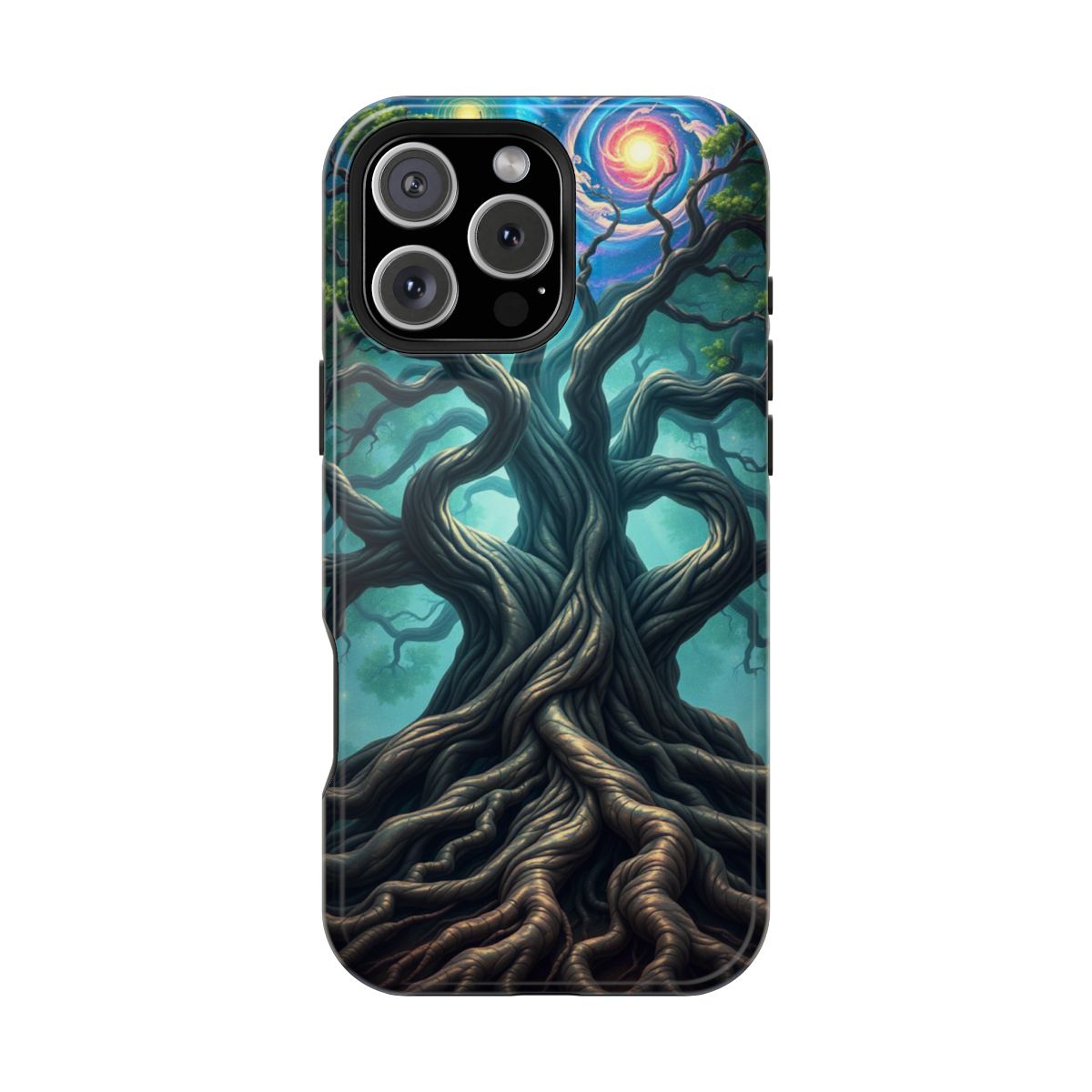 Ancient Tree Cosmic Wisdom Phone Case For iPhone Samsung
