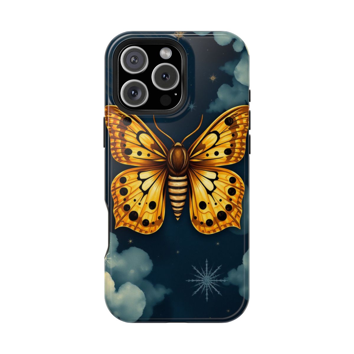 Mystic Moth Starry Night Art Nouveau Phone Case For iPhone Samsung