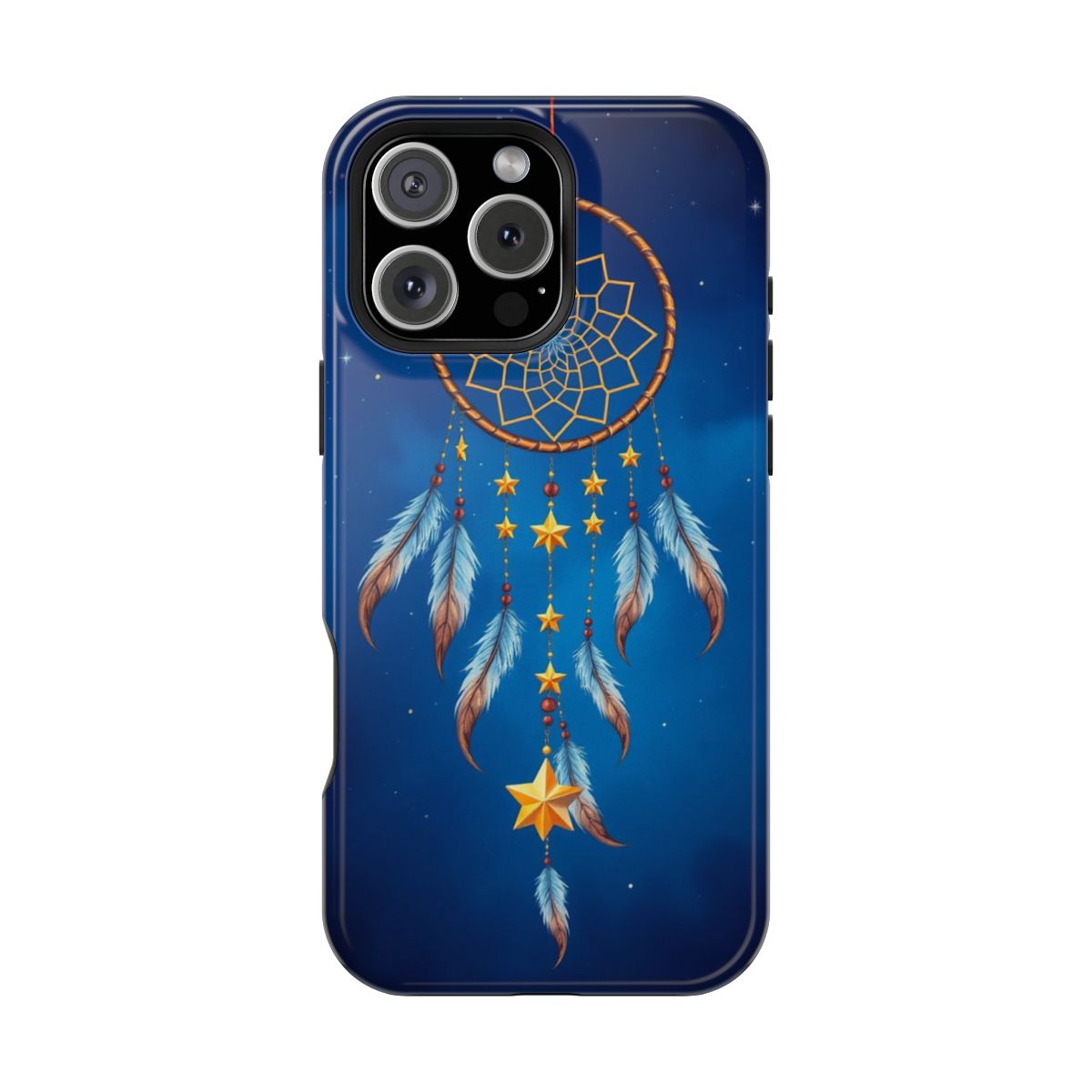 Dreamcatcher Art Bohemian Feathers Stars