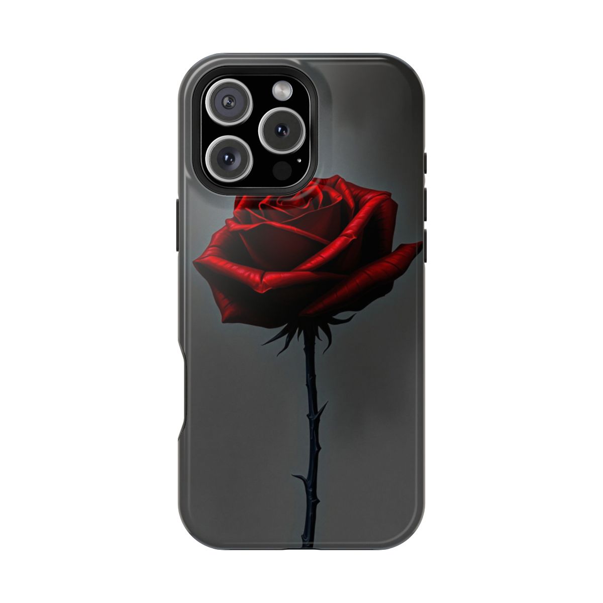 Dark Rose Gothic Romance Phone Case For iPhone Samsung