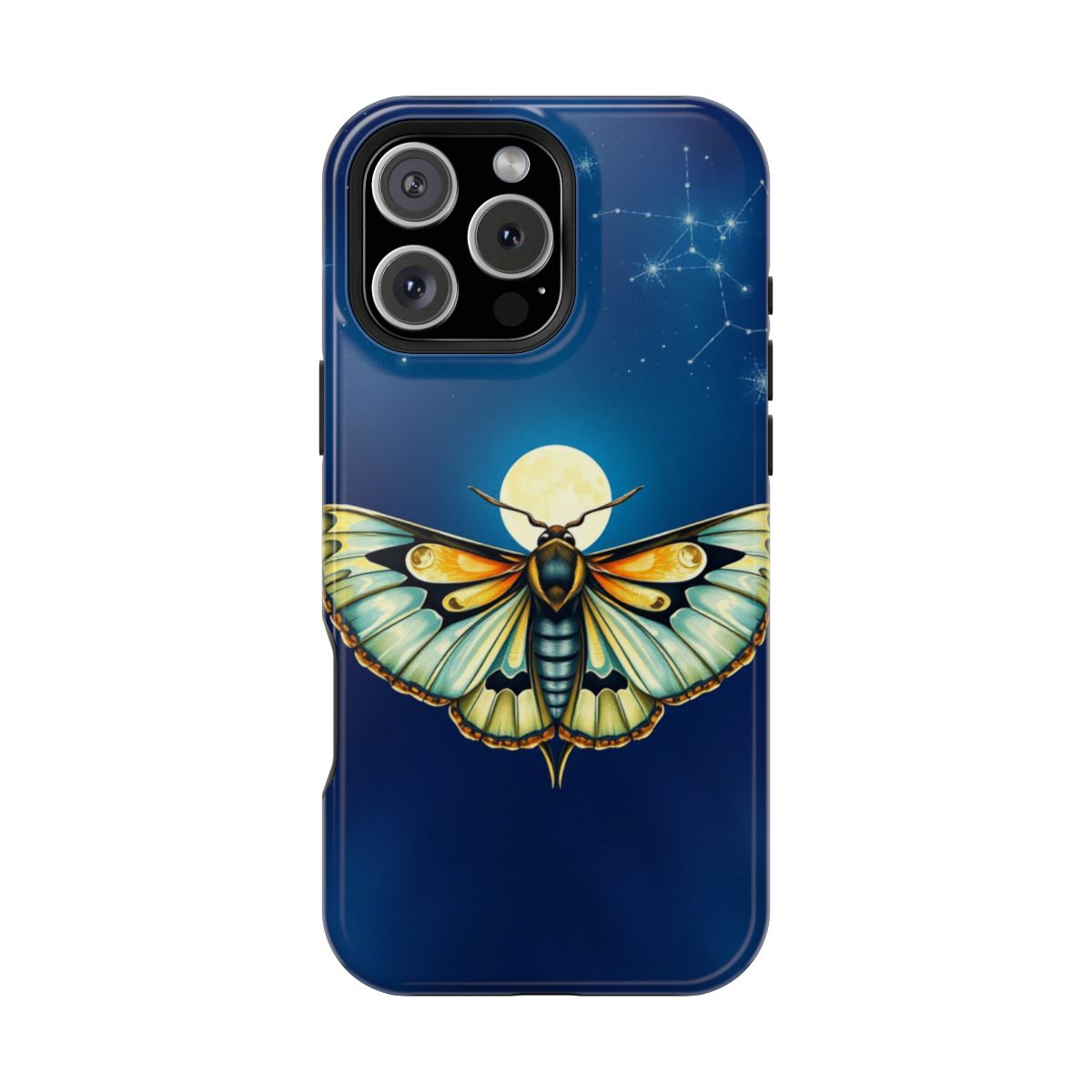 Moth Moon Lunar Moth Dreamscape Phone Case For iPhone Samsung