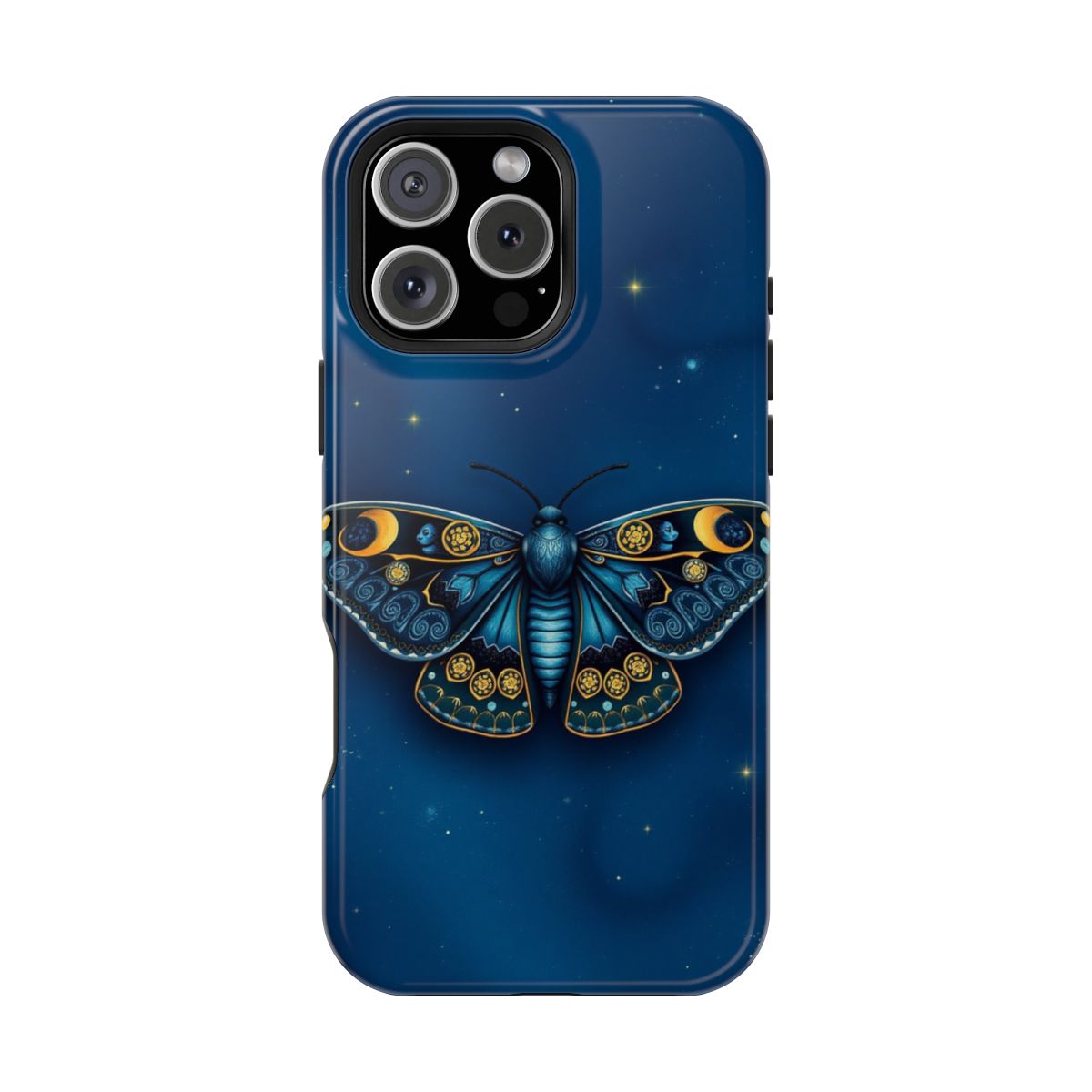 Ornate Moth Celestial Phone Case For iPhone Samsung