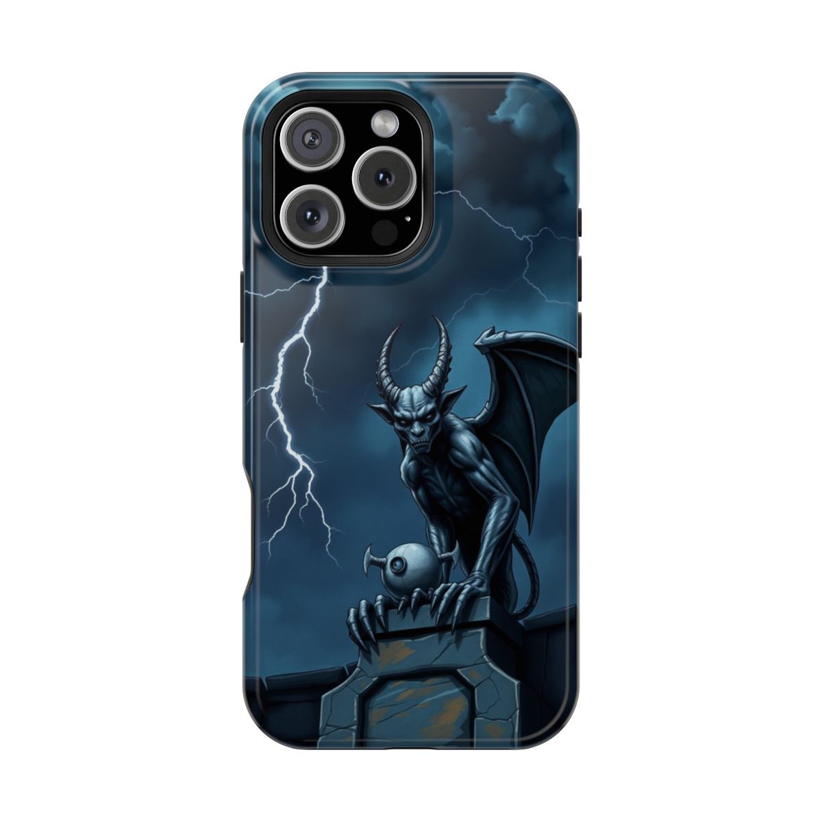 Dark Fantasy Gothic Gargoyle Phone Case For iPhone Samsung