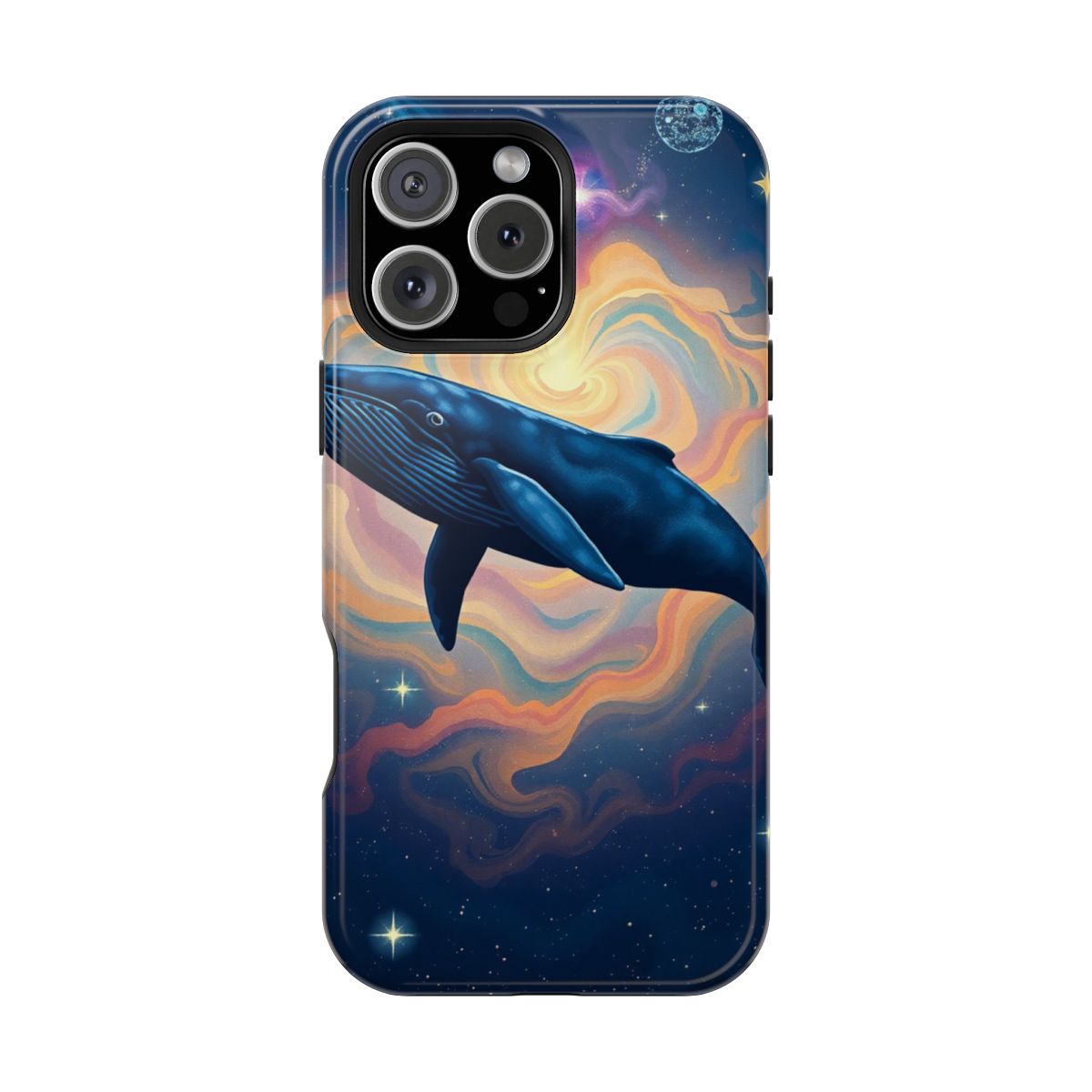 Galactic Cosmic Whale Celestial Phone Case For iPhone Samsung