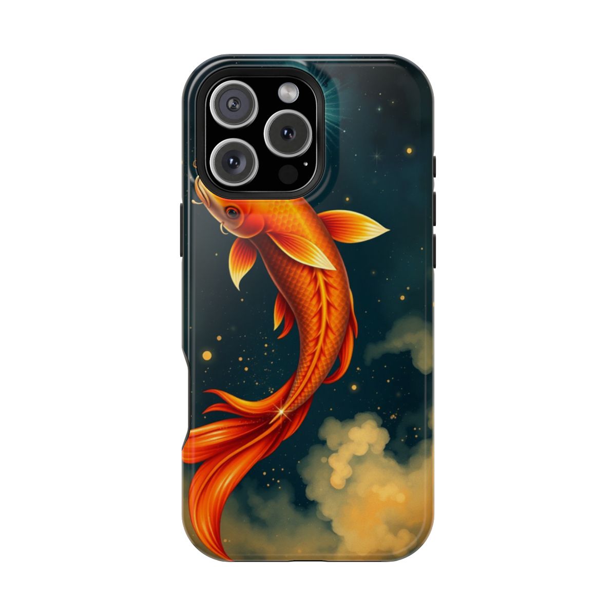 Celestial Koi Fish Ascending Current Phone Case For iPhone Samsung