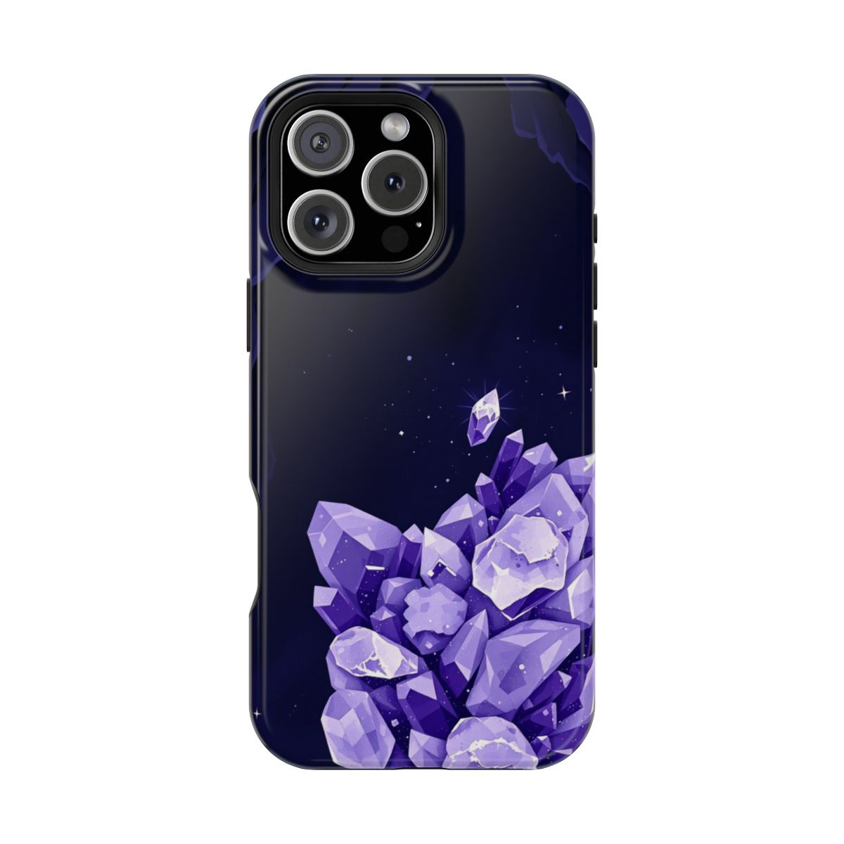 Glowing Magical Crystal Cave Phone Case For iPhone Samsung