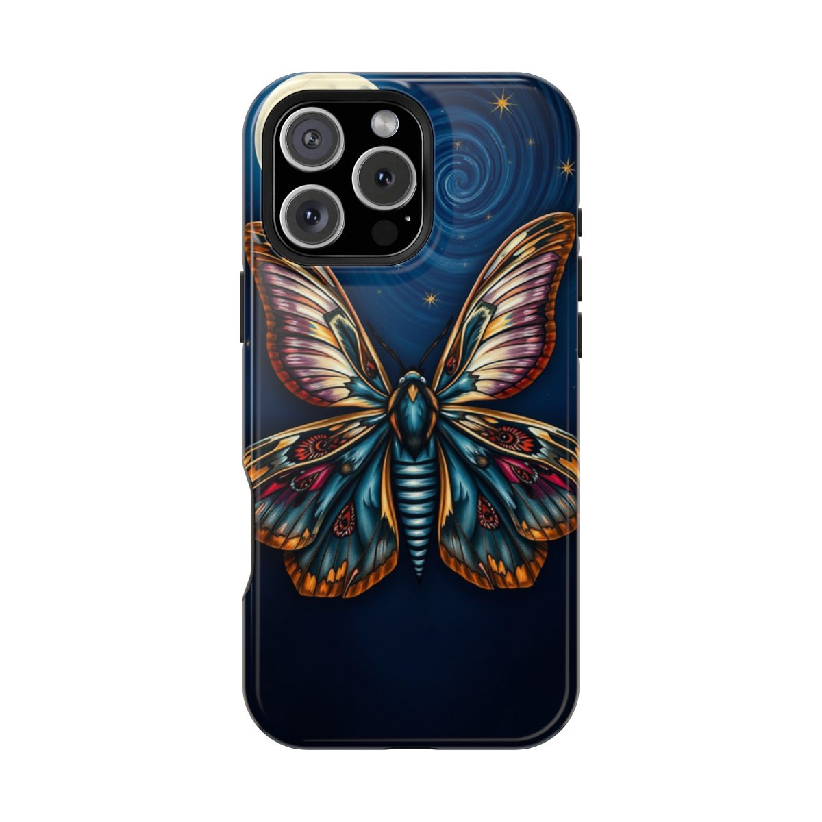 Celestial Moth Lunar Psychedelic Art