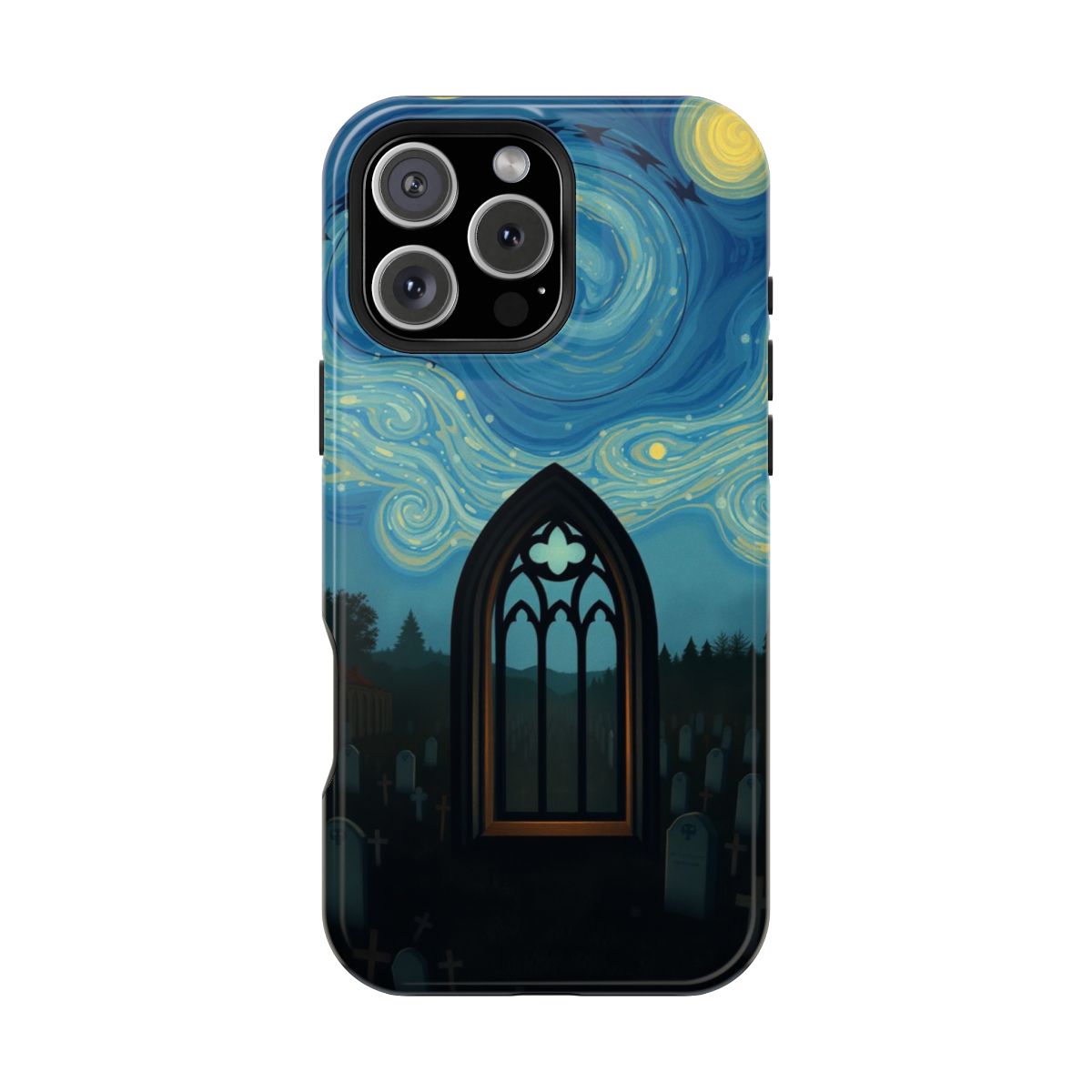 Van Gogh Graveyard Haunted Mansion Gothic