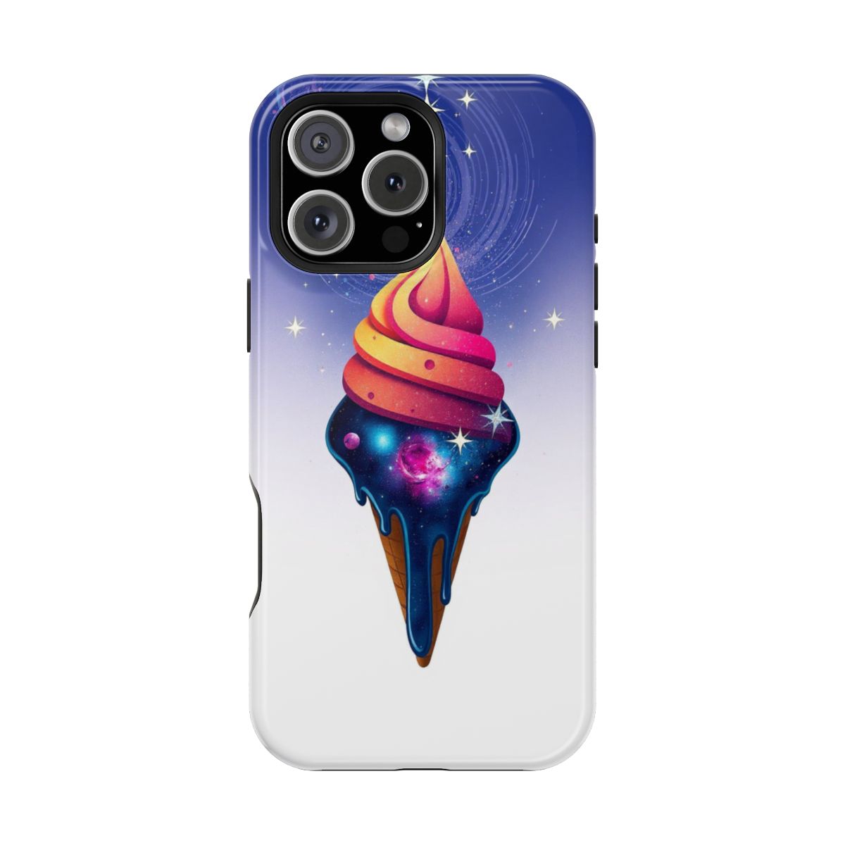Galaxy Ice Cream Swirl Phone Case For iPhone Samsung