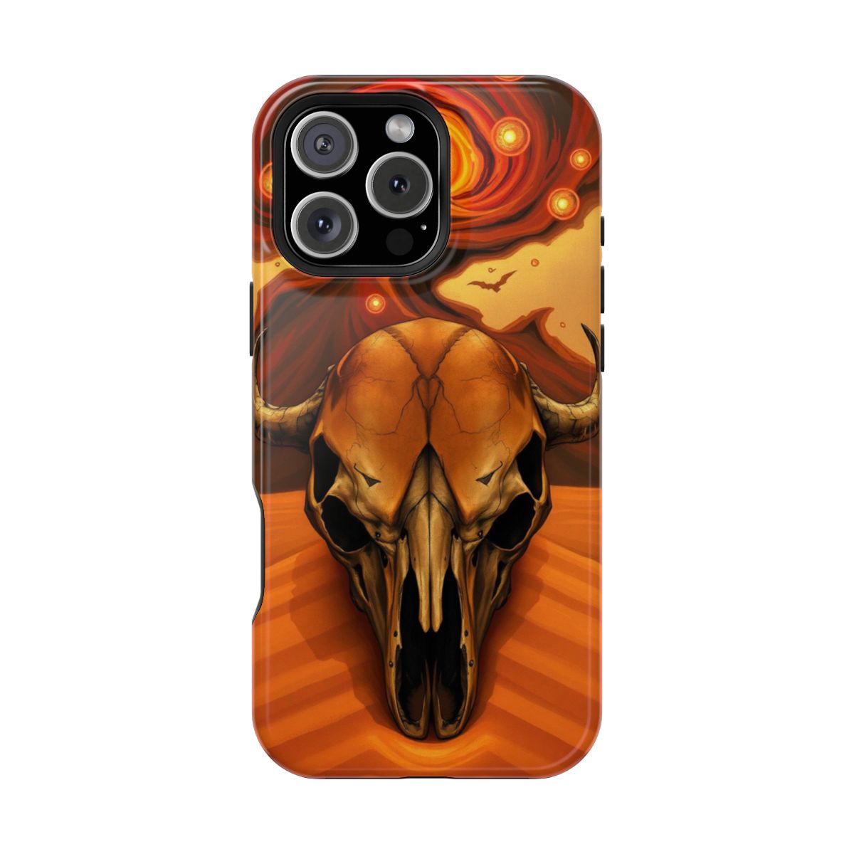 Desert Skull Surreal Mystical Phone Case For iPhone Samsung
