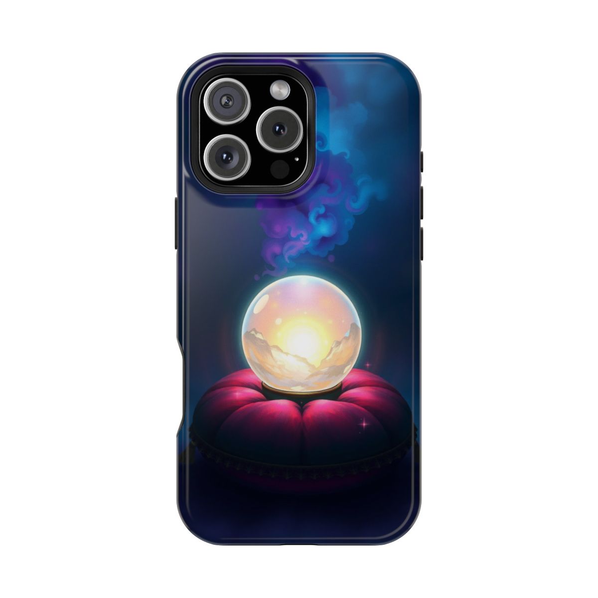 Mystic Crystal Ball Gazer Witchy Phone Case For iPhone Samsung