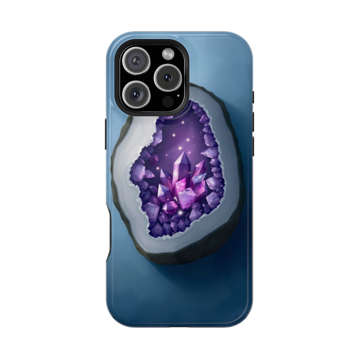 Crystal Geode Digital Painting Phone Case For iPhone Samsung