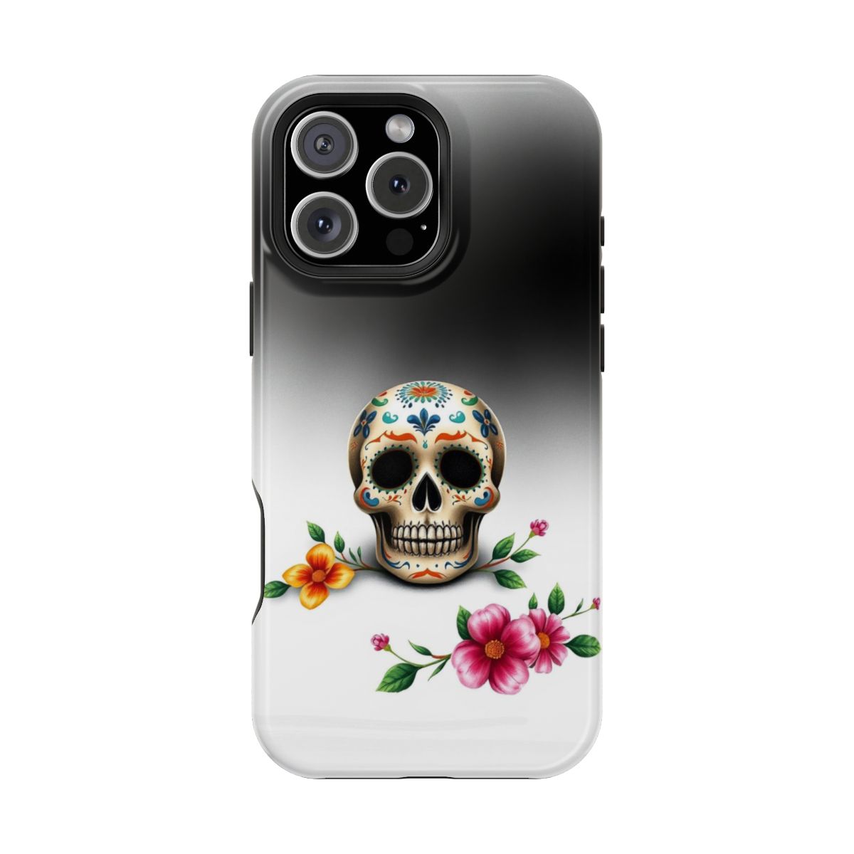 Dia de Muertos Floral Skull Beauty
