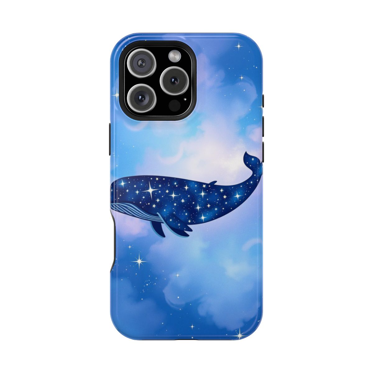 Dreamy Celestial Whale Starry Phone Case For iPhone Samsung