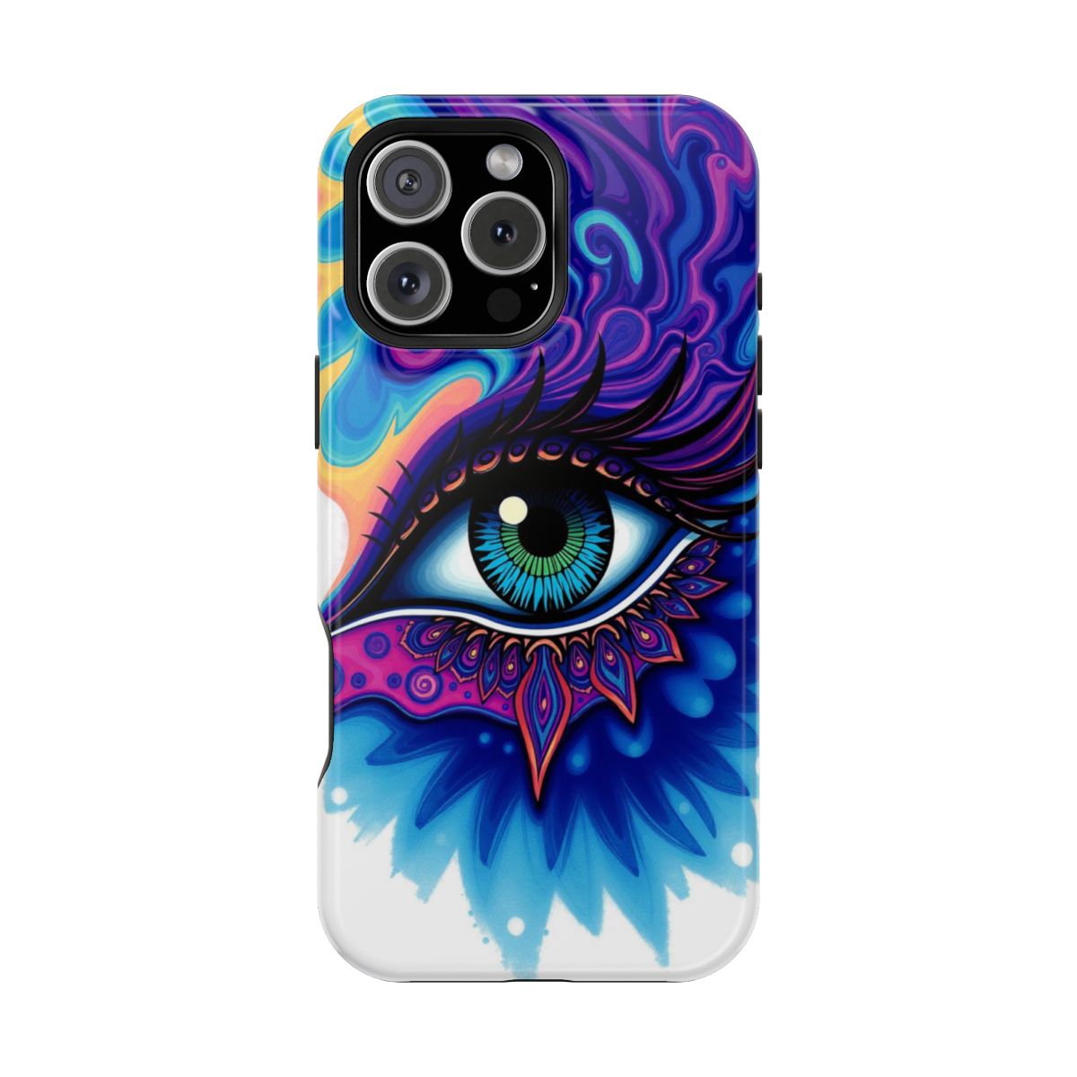 Psychedelic Eye Celestial Phone Case For iPhone Samsung