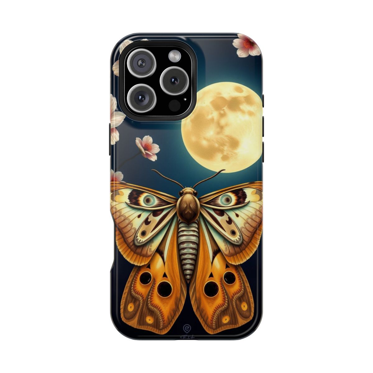 Mystic Moth Lunar Fantasy Phone Case For iPhone Samsung
