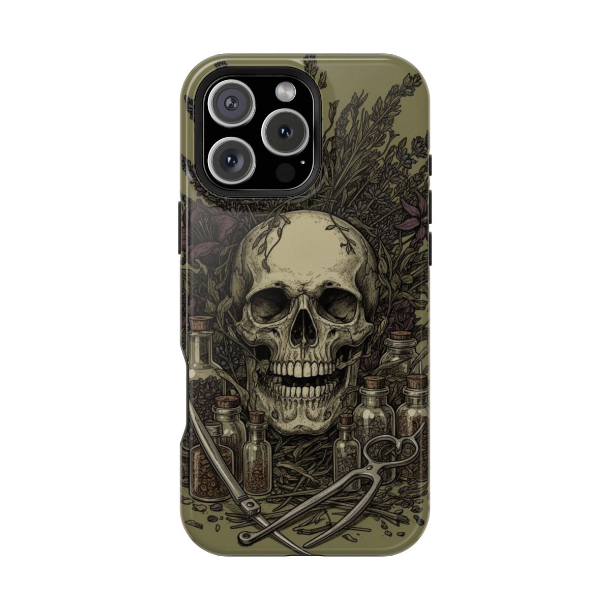 Doctor Dark Remedies Vintage Botanical Phone Case For iPhone Samsung