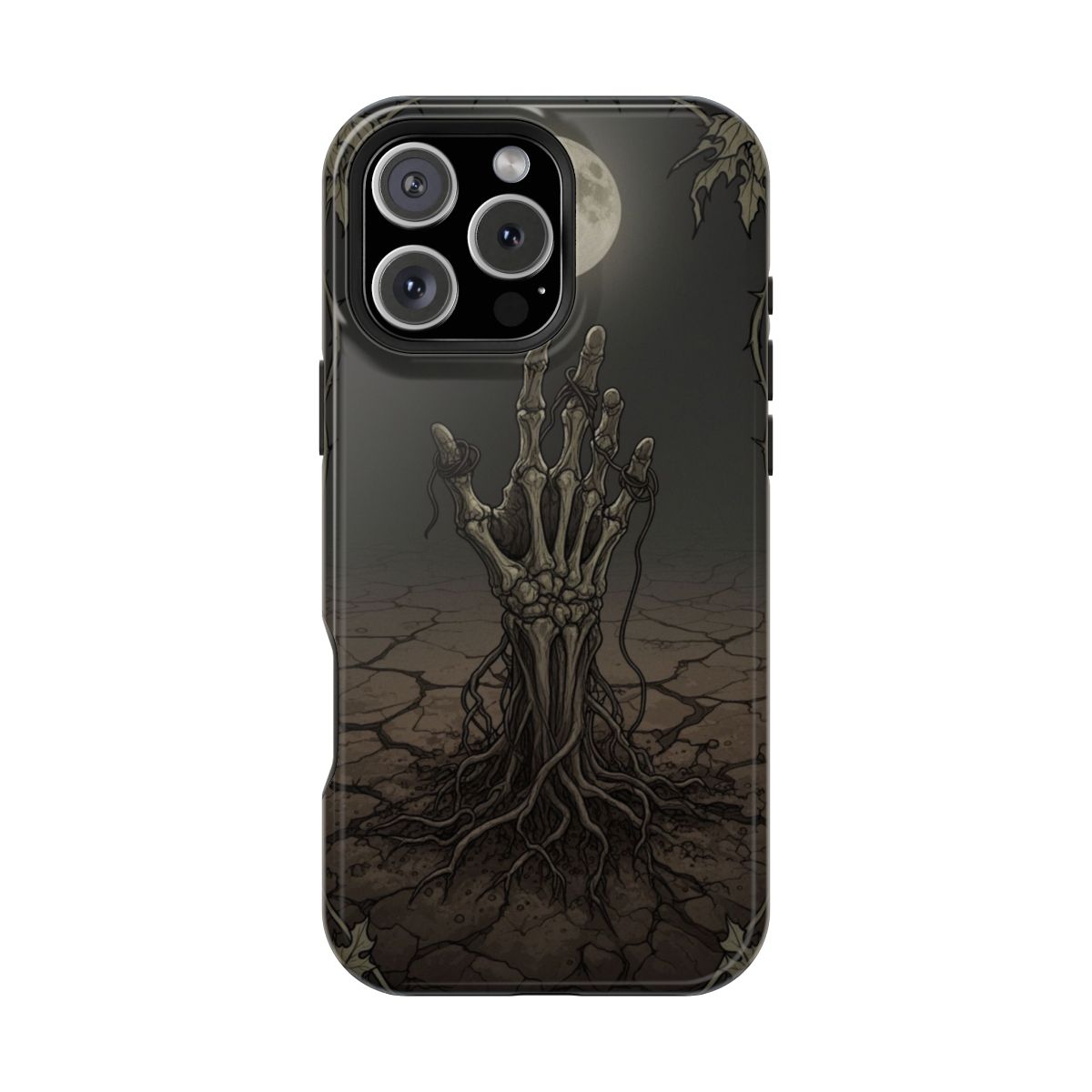 Grasping Sacred Earth Macabre Phone Case For iPhone Samsung