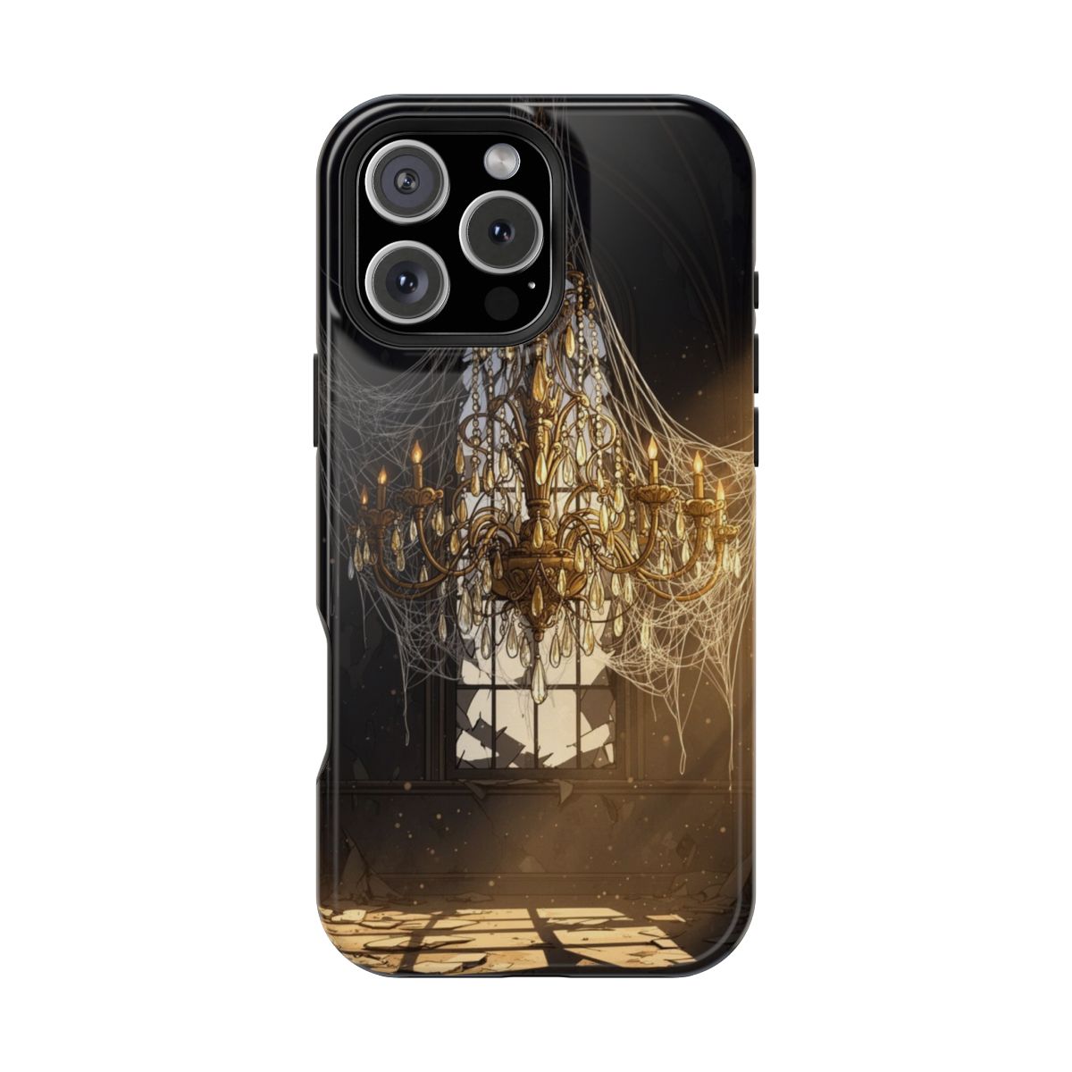 Spooky Chandelier Gothic Phone Case For iPhone Samsung