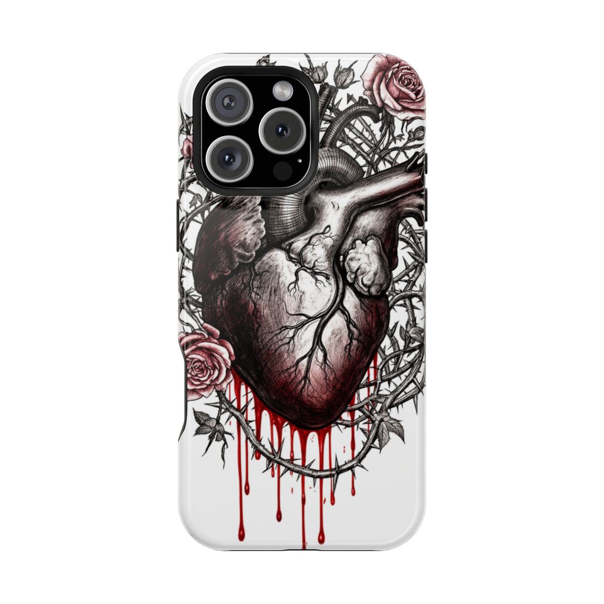 Love's Folly Anatomical Heart Gothic Dark