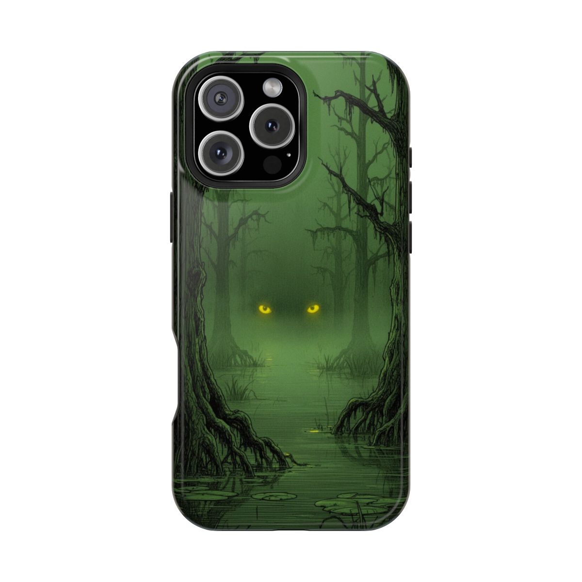Swamp Creature Eyes Phone Case For iPhone Samsung