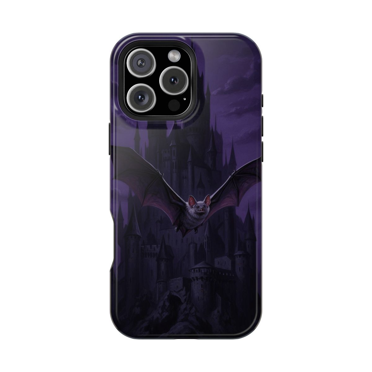 Gothic Castle Bat Nosferatu Phone Case For iPhone Samsung