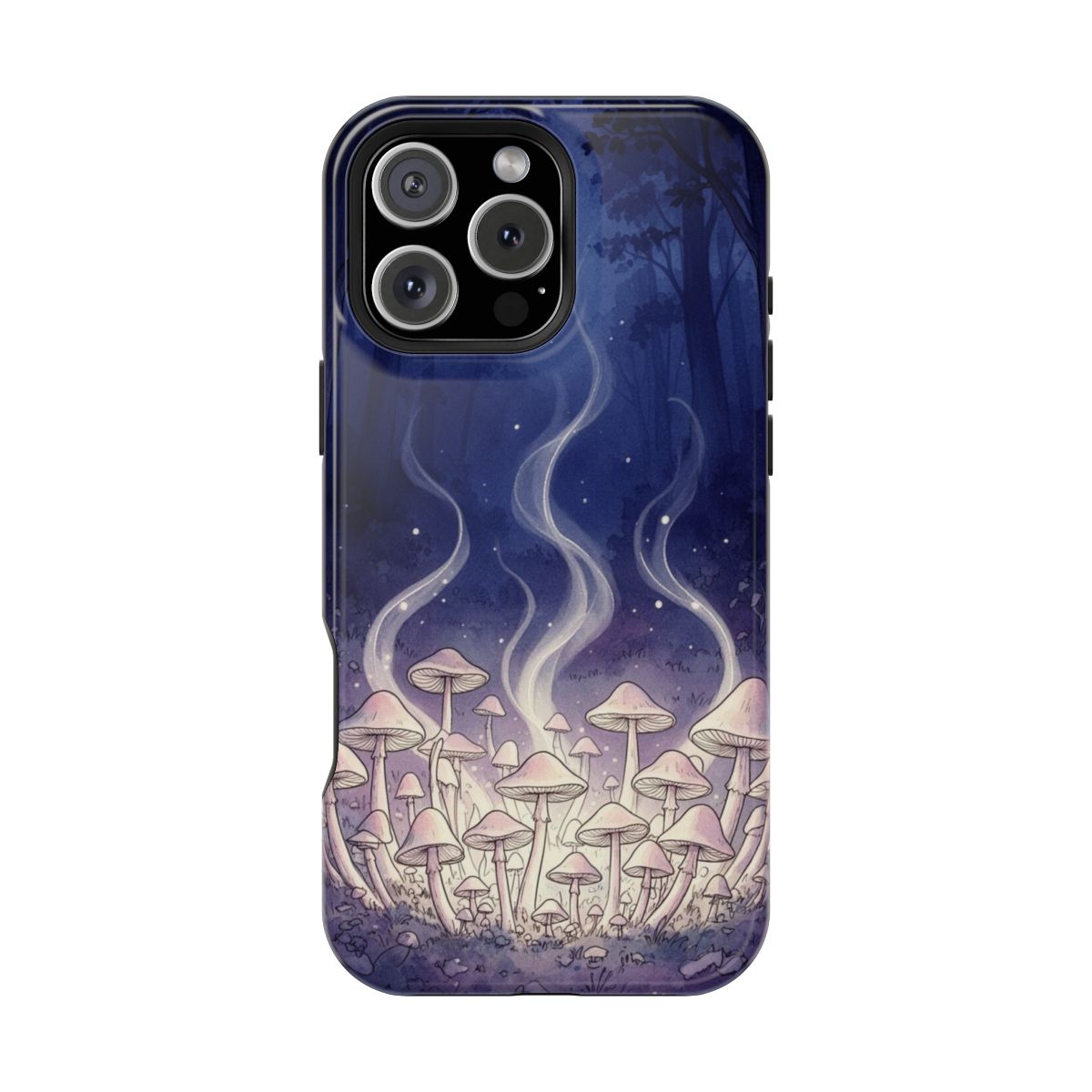 Whimsical Watercolor Forest Fungi Phone Case For iPhone Samsung