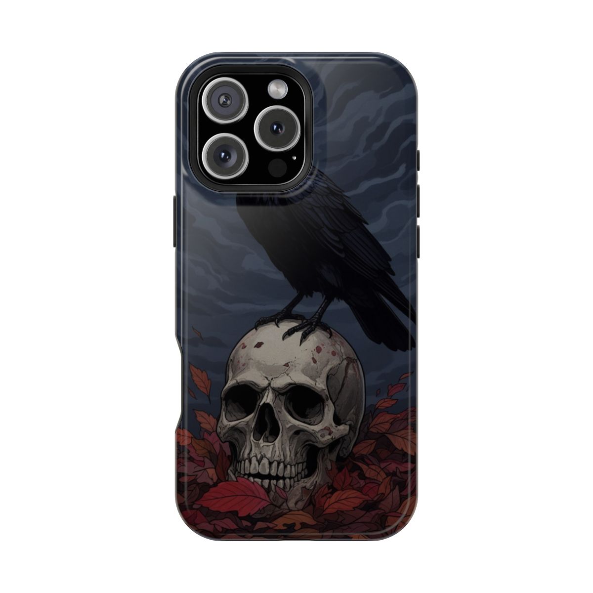 Dark Gothic Midnight Ominous Black Messenger