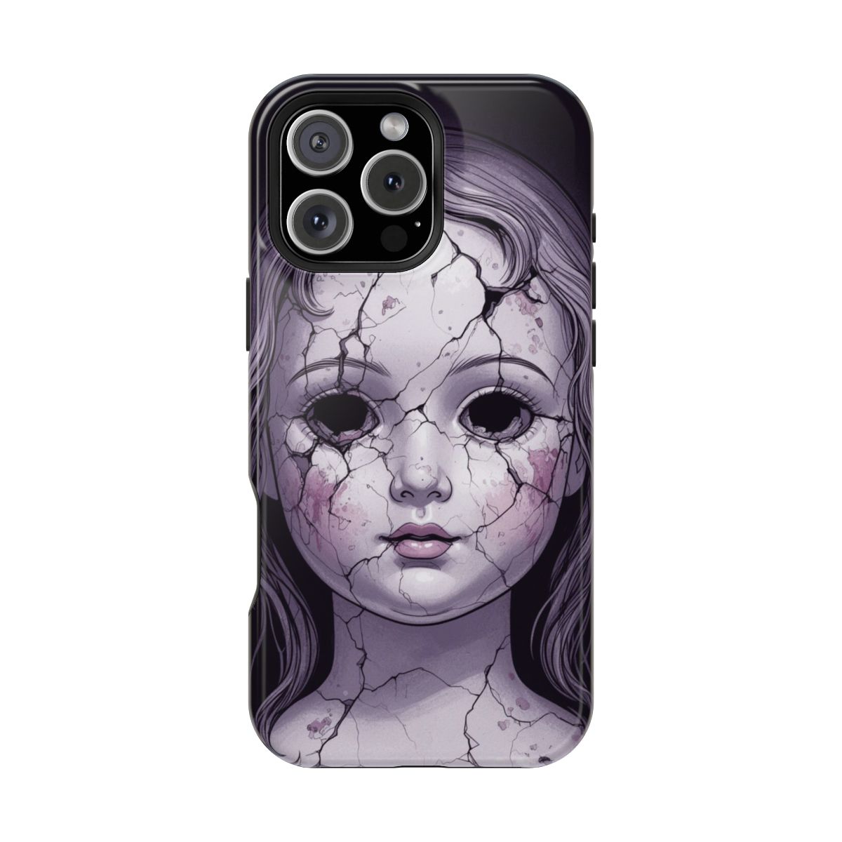 Creepy Cracked Doll Cracked Face Porcelain Tears