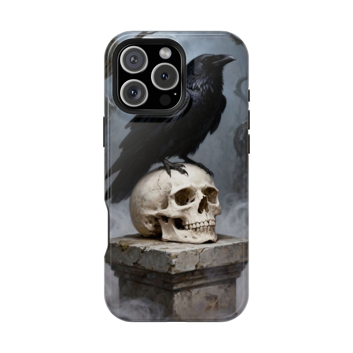 Gothic Macabre Ebony Plume Ivory Tower