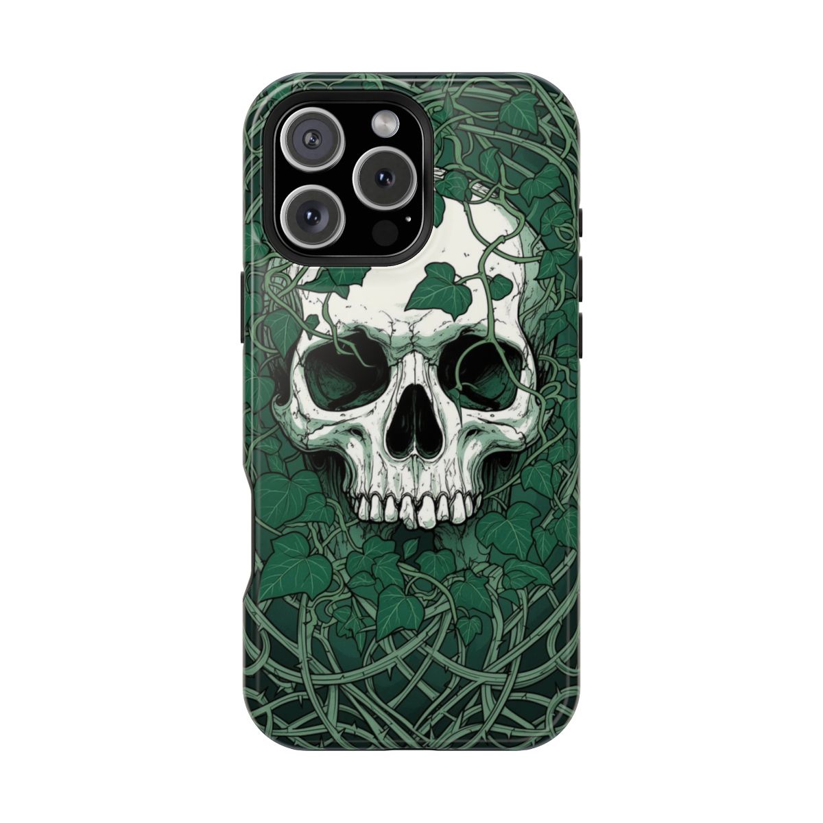 Victorian Skull Ivy Gothic Phone Case For iPhone Samsung