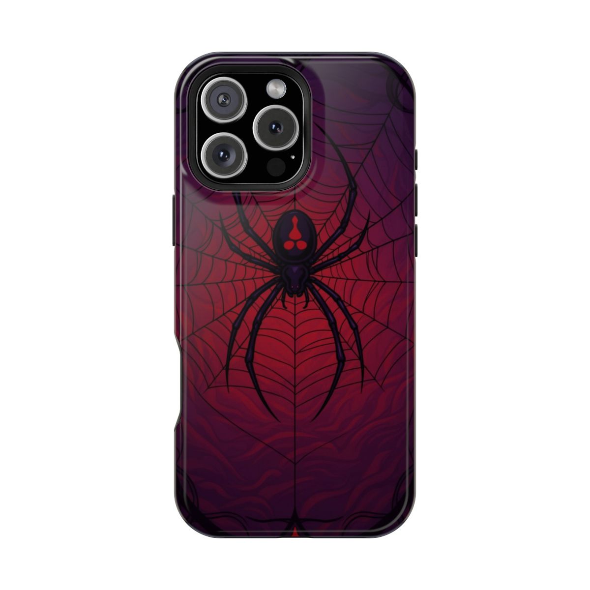 Art Nouveau Spider Web Midnight Whispers